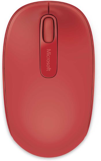 Microsoft Wireless Mobile Mouse 1850 - Flame Red