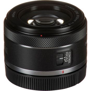 Canon RF 50MM F/1.8 STM Stepping AF Motor Camera Lens Black