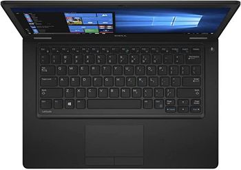 لاب توب Dell Latitude 5480 Notebook للأعمال ، وحدة معالجة مركزية Intel Core i5-7th Generation CPU ، 8GB DDR4 RAM ، 256GB SSD Hard ، شاشة 14.1 بوصة ، Windows 10 Pro