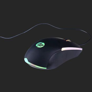 M160 HP WIRED MOUSE - BLACK