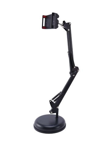 Adjustable Mobile Phone Live Stand Live Broadcast Bracket Multipurpose 360 Phone Holders - Black