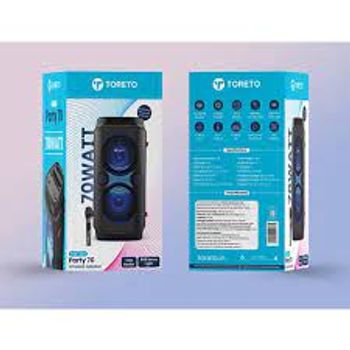 TORETO Party Box 70Watt Wireless Bluetooth Speaker  (TOR-365) TORETO