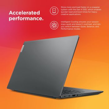 Lenovo IdeaPad 5 14 ITL05 14 Inch FHD 1920*1080 Display - 11th Gen Intel Core i5 1135G7 Processor - 8GB Ram - 256 Nvme SSD - Intel Iris Xe Graphics - ENG Arb Backlit Keyboard - Finger Print - Windows 11 Home - Graphite Grey