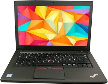 Lenovo ThinkPad T460 Light Weight Ultrabook Laptop, Intel Core i5-6th Generation CPU, 8GB RAM, 256GB SSD Hard, 14 inch Display, Windows 10 Pro (Renewed) with 15 Days of IT-SIZER