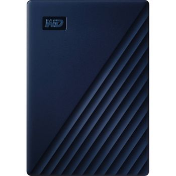 Western Digital 2tb My Passport For Mac Portable External Hard Drive HDD With Backup Software And Password Protection (WDBA2D0020BBL-WESN) Blue