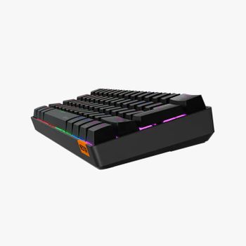 MK005 Hotswap 60 مخصص RGB بإضاءة خلفية صغيرة 61 مفتاحًا 60% لوحة مفاتيح ميكانيكية للألعاب للكمبيوتر