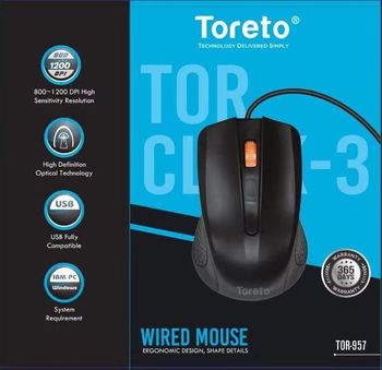 Wired Mouse Tor-957 Toreto