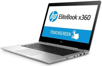 HP Premium Bussiness Class EliteBook x360 1030 G2 Notebook 2-in-1 Convertible Laptop PC - 7th Gen Intel i5, 8GB RAM, 512GB SSD, 13.3 inch Full HD (1920x1080) Touchscreen, Windows Hello ( Face ID ) Win10 Pro, Eng KB - Silver