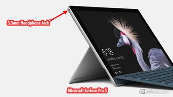 Microsoft Surface Pro 5 12.3 Inches Core i5 7th Generation Wi-Fi 2736 x 1824 Touchscreen w/ Surface Type keyboard Dual Camera Windows 11 Pro 256GB SSD - 8GB RAM - Silver