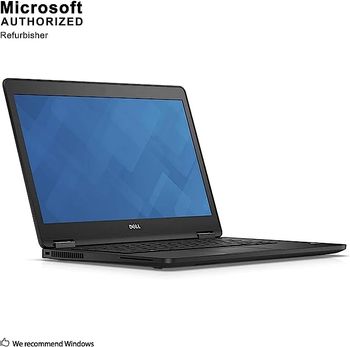 Dell Latitude E7470 شاشة تعمل باللمس Ultrabook - Intel Core i7-6600U 2.6 جيجا هرتز 16 جيجا بايت 512 جيجا بايت SSD لوحة مفاتيح باللغة الإنجليزية / العربية Windows 10 Pro