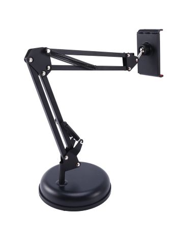 Adjustable Mobile Phone Live Stand Live Broadcast Bracket Multipurpose 360 Phone Holders - Black