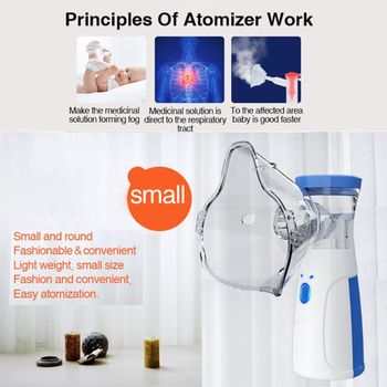 Portable Nebulizer, Mesh Nebulizer, Handheld, JSL-W302 2PCS combo offer