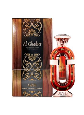 Nabeel 2Pcs Al Ghadeer Oil Perfume, 20 ML