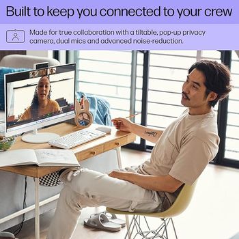 HP 27-CR0070 ALL-IN-ONE Core™ i5-1335U 512GB SSD 16GB 27" (1920x1080) TOUCH SCREEN WIN11 Wireless Keyboard & Mouse