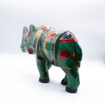 Stone Rhino - Made in Nepal