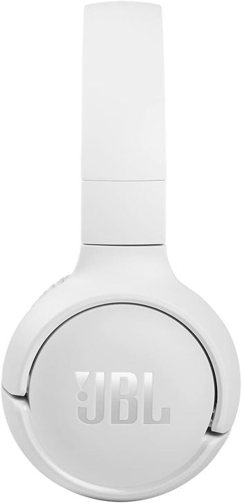 JBL Tune 510BT Wireless On Ear Headphones Pure Bass Sound, 40H Battery - White