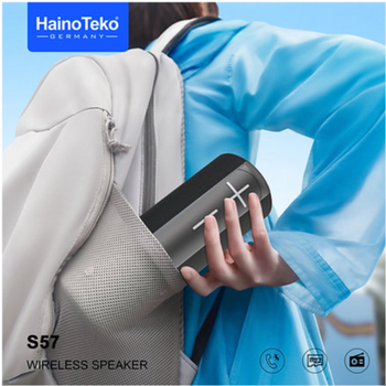 Haino Teko Portable Wireless Bluetooth Speaker S57 Black