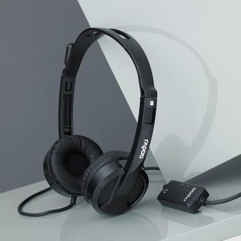 RAPOO H120 USB STEREO HEADSET WIRED