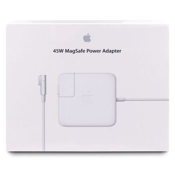 Apple 45w MagSafe Power Adapter For magnetic DC connector compatible With Mac book Air (MC747LL/A) White