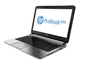 HP Probook 430 G 1   Intel Core i3-4th Generation 4 GB/128  GB SSD  - Black ENG-Keyboard