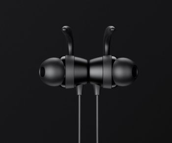 Haino Teko HN-98 True Wireless Neckband In-Earbuds In Ear Headphones Wireless Earphones Magnetic Power On and Off Black