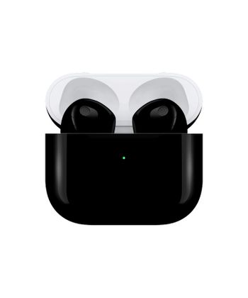 Apple Airpods (3rd Generation) Customized By Caviar Glossy Jet Black