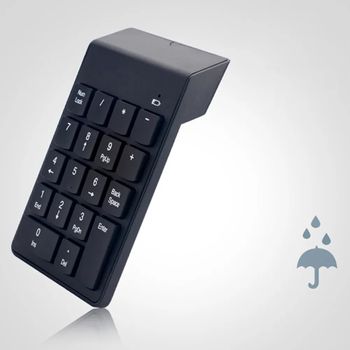 18 Keys Mini USB 2.4GHz Wireless Numeric Keypad Keyboard Numpad for PC Laptop