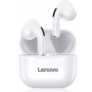 Lenovo LP40 1 Piece True Wireless Headphones - White