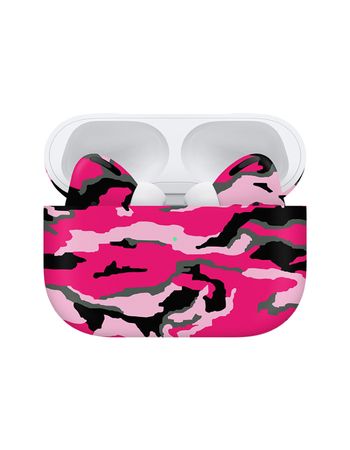 Apple Airpods Pro (2nd Generation) Customized By Caviar Matte Camouflage Pink