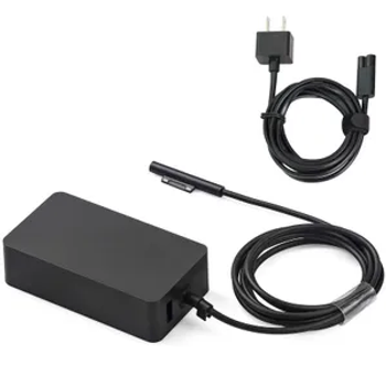 Microsoft Surface 65w Power Supply Black