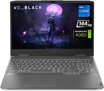 لينوفو ألعاب لوك 15IRH8 - كور i7-13700H- اس اس دي 1 تيرابايت (رام 16 جيجابايت) 15.6 بوصة (1920 × 1080) - 144 هرتز إي بي اس ويندوز 11 نفيديا آر تي إكس 4060 8192 ميجابايت لوحة مفاتيح بإضاءة خلفية - ستورم رمادي