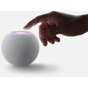 مكبر صوت Apple Homepod Mini مزود بتقنية Wi-Fi &; اتصال بلوتوث (MY5H2LL/A) أبيض