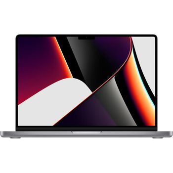 Apple( 2021) 14.2" 3024 x 1964 XDR Screen  MacBook Pro with M1 Pro Chip  FaceTime HD 1080p Camera 16GB Ram 512GB SSD(MKGP3LL/A) Space Gray