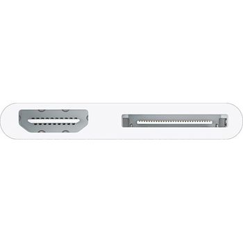 Apple 30-Pin To Digital AV Adapter Mirror Content from HDMI Display (MD098ZM/A) - White