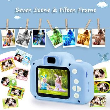 Genius Yunsye Kids Camera 1080P Camera for Kids Children Digital Video Cameras for Girls Birthday Toy Gifts 3-12 Year (Blue)