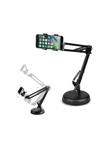 Adjustable Mobile Phone Live Stand Live Broadcast Bracket Multipurpose 360 Phone Holders - Black