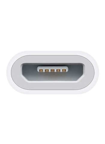 أبل لايتنينغ   إلى محول Micro USB أبيض