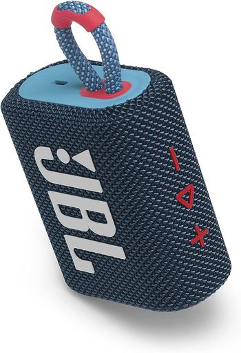 JBL Go3 Portable Wireless Speaker- Blue Pink