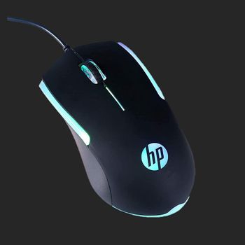 M160 HP WIRED MOUSE - BLACK