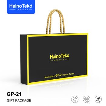 Haino Teko GP 21 Smart Watch Gift Box with Sunglasses, Belt and Neckband