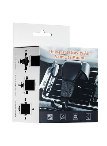 We Happy Gravity Car Mobile Holder Air Vent Clip Mount Phone Stand