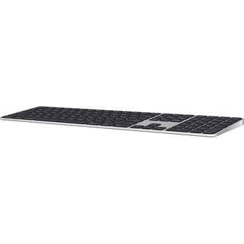 لوحة مفاتيح Apple Magic Keyboard اتصال Bluetooth اللاسلكي مع معرف اللمس ولوحة المفاتيح الرقمية (MMMR3LL / A) أسود