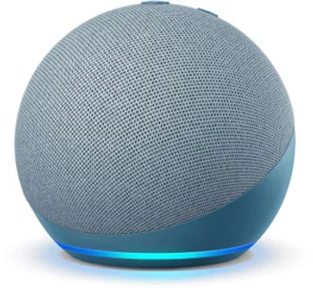 Echo 4 Smart speaker Rich Sound Smart Home Hub with Alexa Twilight Blue