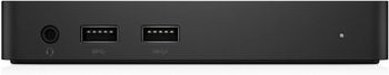 Dell USB 3.0 Full HD Dual Video Docking Station Universal Dock D1000 - Black