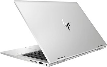 HP EliteBook x360 830 G8 Notebook 2-in-1 Convertible Laptop PC - 11th Gen Intel i7, 16GB RAM, 512GB SSD, 13.3 inch Full HD (1920x1080) Touchscreen, Thunder Bolt 4 Type C, Windows Hello, Finger print , Win11 Pro, ENG Backlit KB - Silver