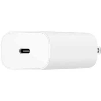 Belkin Boost Charge 25W USB Type-C PD 3.0 Wall Charger with PPS compatible with iOS + Android (WCA004dqWH) White