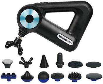 Cordless Percussion Massage Gun Deep Tissue Body Muscle Massager BLD-8890 - Black