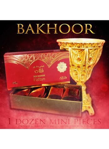 4Pcs Nabeel Mini Bakhoor Fattan Incense 36 GM