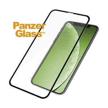 PanzerGlass - Edge to Edge Black Frame Screen Protector for iPhone 11, 6.1-inch.