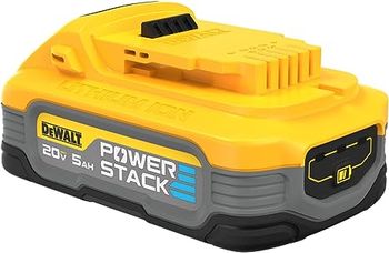 Dewalt Battery Powerstack 20v Max 5ah Lithium Ion (2 PACK) (DCBP520-2)